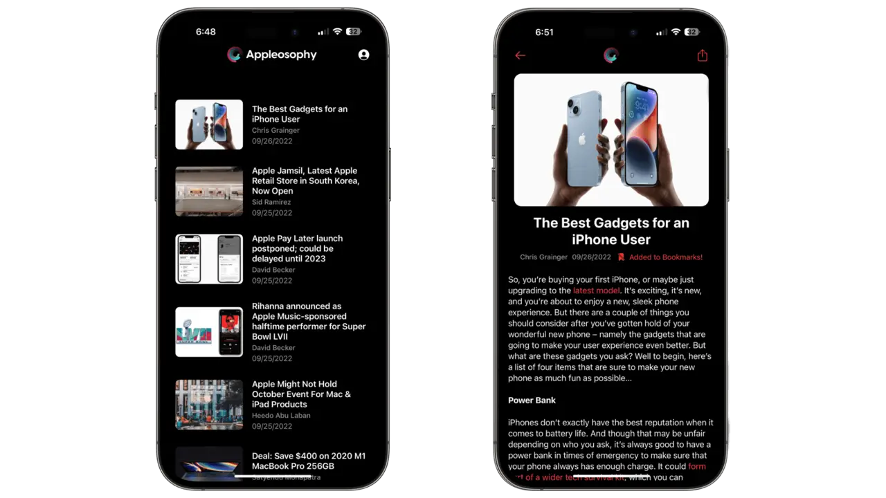 Appleosophy App launches on the App Store today