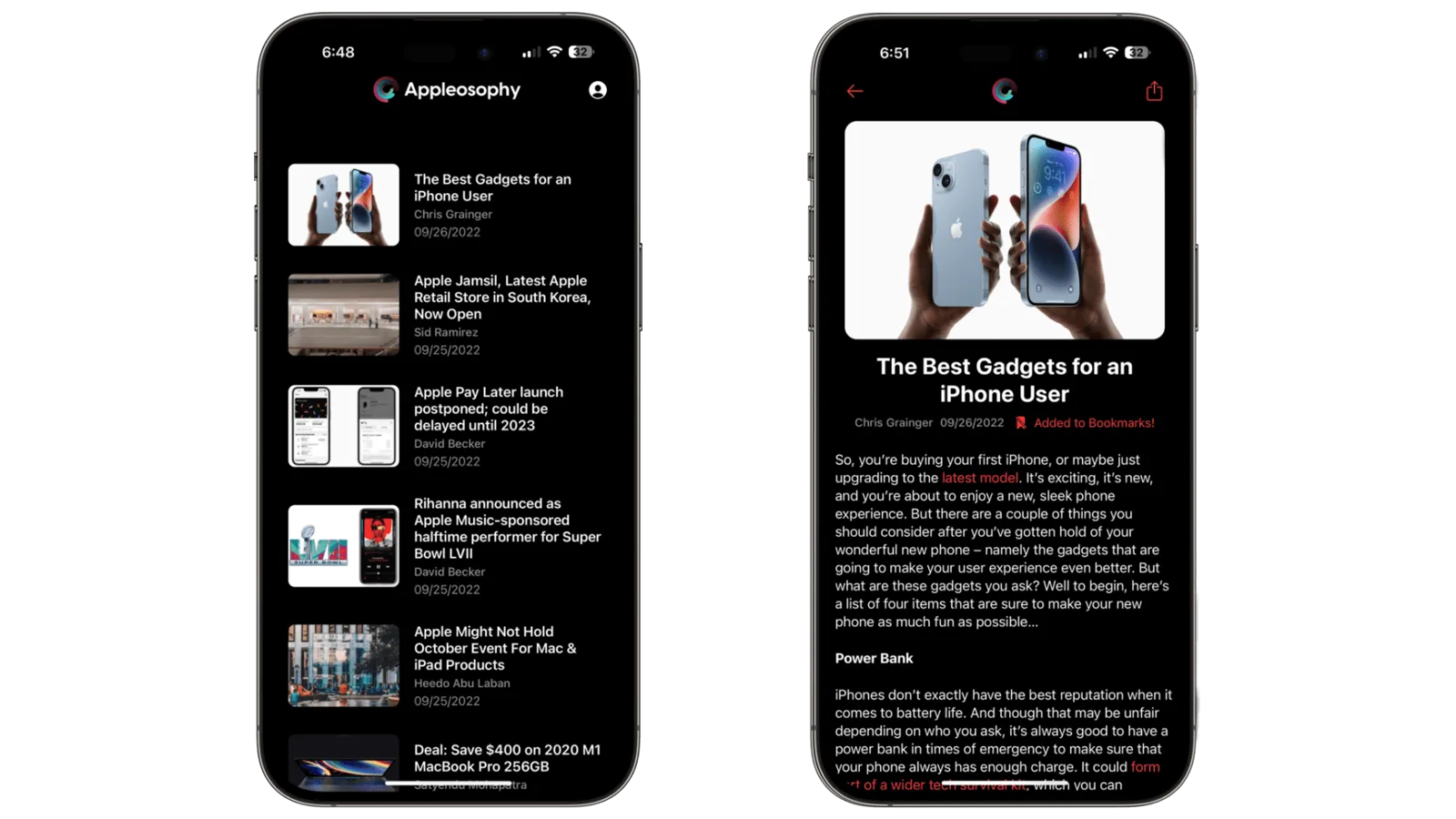 Appleosophy App launches on the App Store today