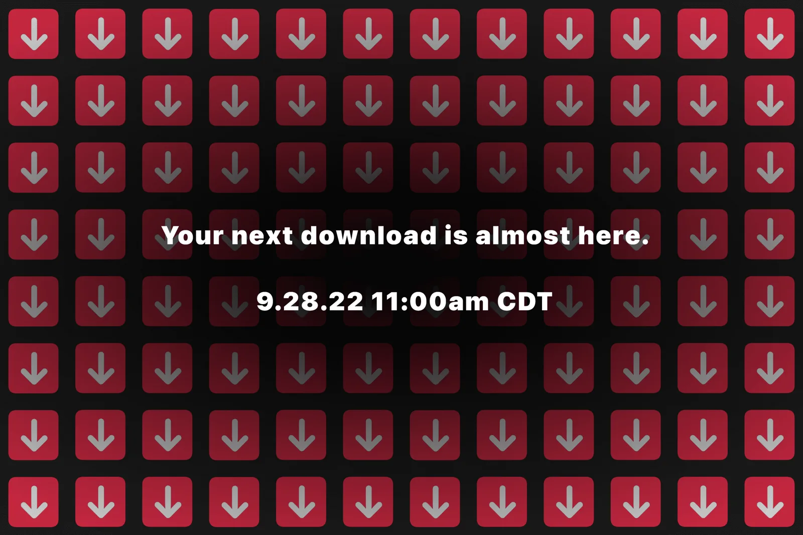 Join us for a special announcement on September 28 at 11:00 am CDT