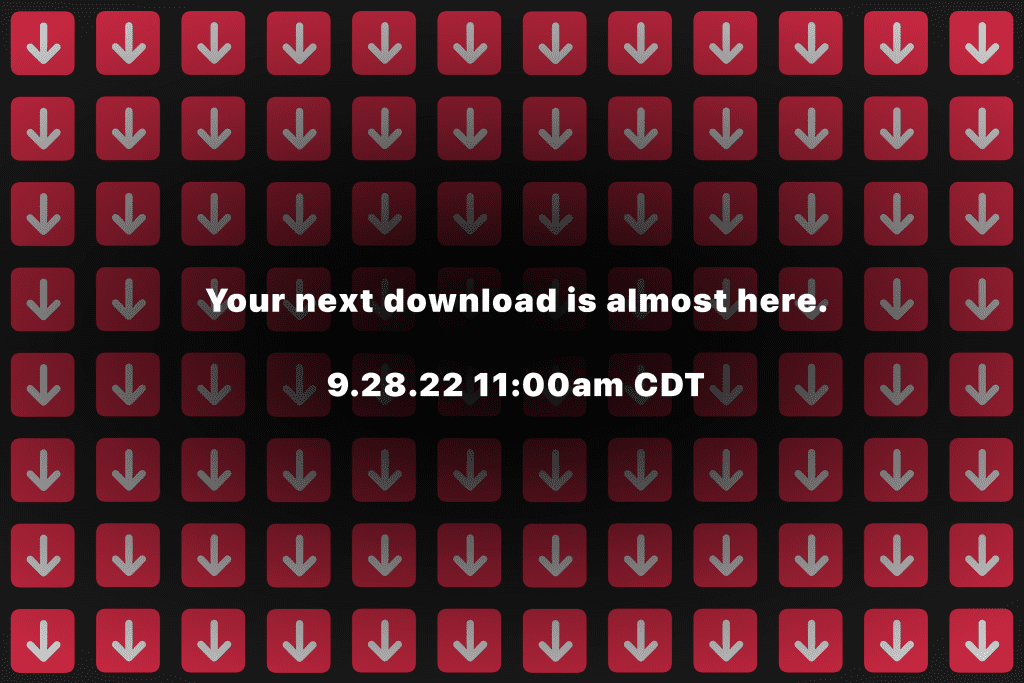 Join us for a special announcement on September 28 at 11:00 am CDT